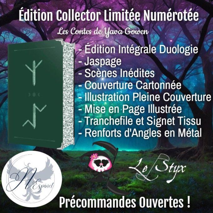 Les Contes de Yava Gowen - Intégral Collector (Angélique Espinet) - Relié
